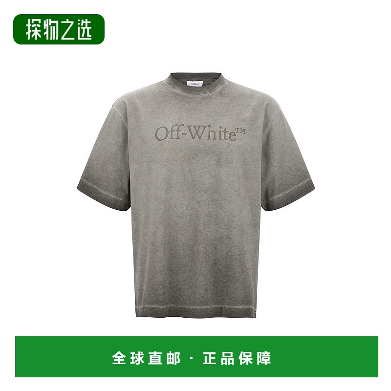 香港直邮off-white 男士 'Laundry Skate' T恤 OMAA120F25JER00Q1