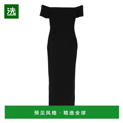 1h可退 香港直邮SOLACE LONDON 女士 黑色连衣裙 OS46026