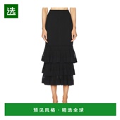 香港直邮ZIMMERMANN 女士 Illustration 1h可退 层叠皱褶半身裙