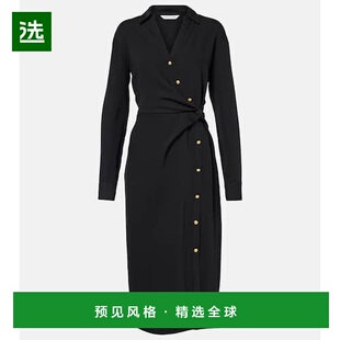 1h可退 香港直邮VERONICA BEARD 女士 Wright 缠绕式连衣裙