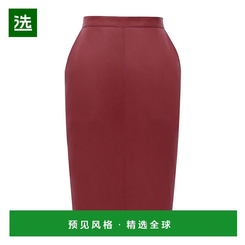 香港直邮Saint Laurent CASSANDRE 小羊皮铅笔裙 846801YCTN2