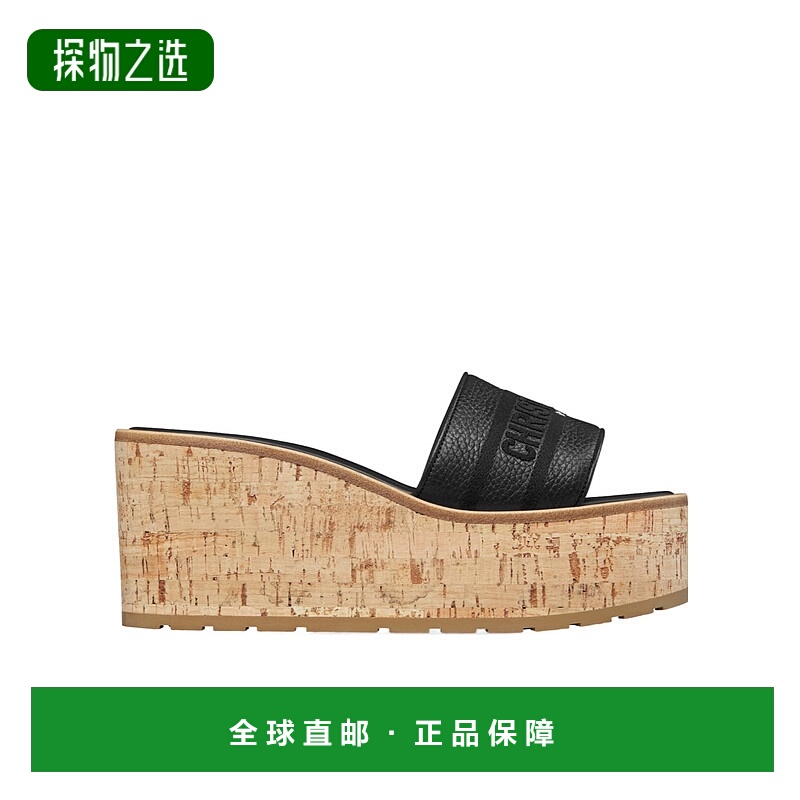 香港直邮Dior 圆头厚底拖鞋 KCO425CEY迪奥