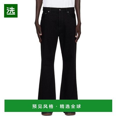 1h可退 香港直邮Acne Studios 艾克妮 男士 黑色牛仔裤 B00447