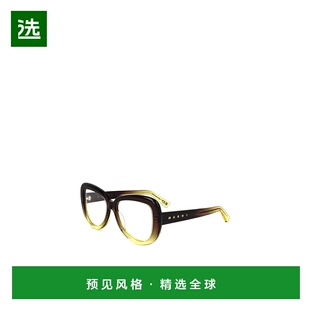 香港直邮Marni 几何框平光镜架 ELEPHANT ISLAND