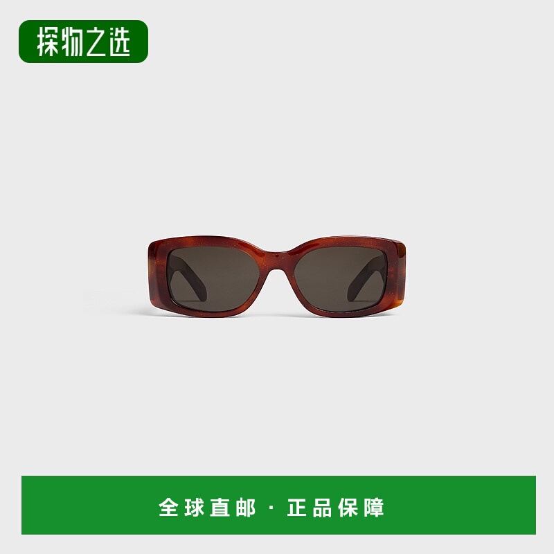 欧洲直邮Celine (2025新品) Triomphe XL 01 醋酸纤维太阳镜