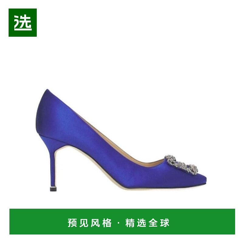 香港直邮Manolo Blahnik 细跟“HANGISI”高跟鞋 73I-0C4007