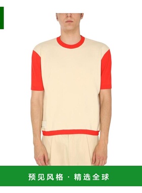 香港直邮SUNNEI 男士T恤 SN1PXM003001CTS02REDOFFWHITE