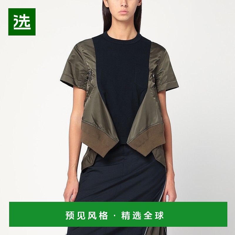 欧洲直邮sacai 女士 上装T恤