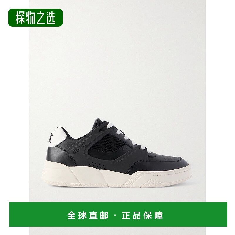 香港直邮Celine 思琳 男士 皮质网纱运动鞋 361564995C