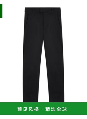 香港直邮Represent 男士休闲裤 MLM51009001 SS2025 黑色 腰带环