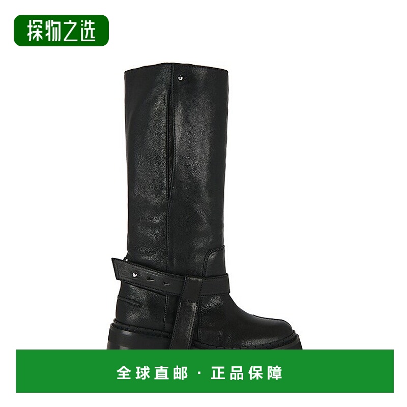 香港直邮BY FAR 女士 Yaka 靴子 MWFBO073CL038BK00