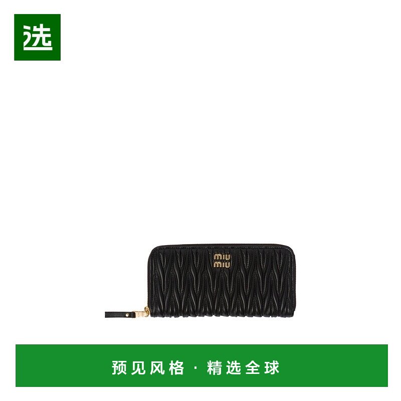 香港直邮Miu Miu 徽标钱包 5ML506AFPP