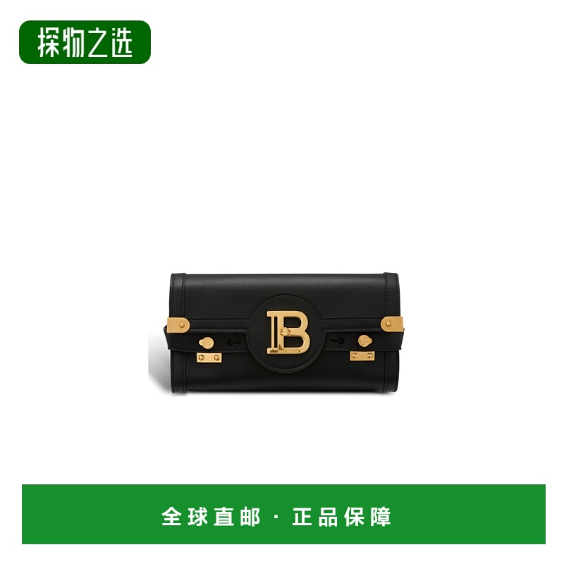 香港直邮Balmain B-Buzz Pouch 23徽标单肩包 GN1LE596LAVE