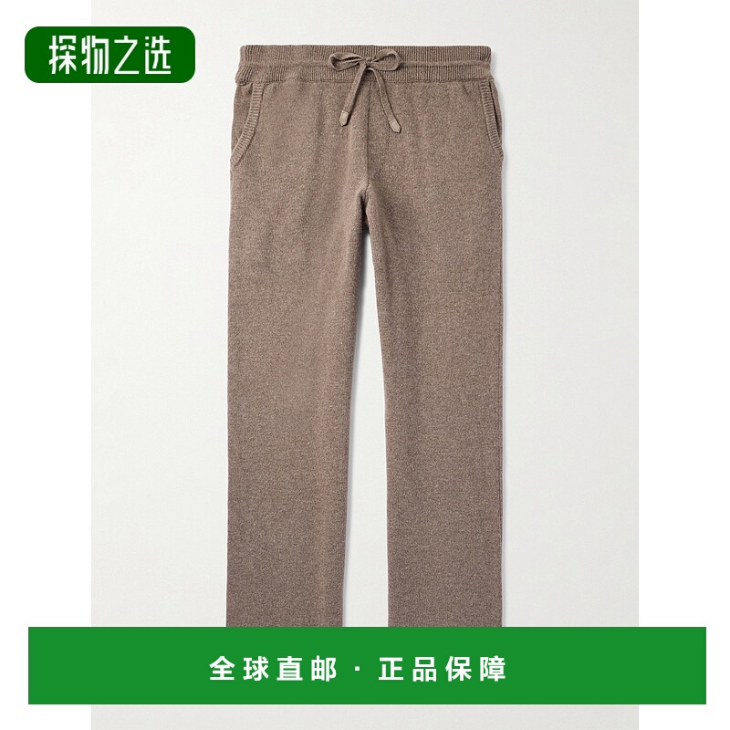 香港直邮Canali 康钠丽 男士 直筒羊毛羊绒混纺运动裤 MK02164C11