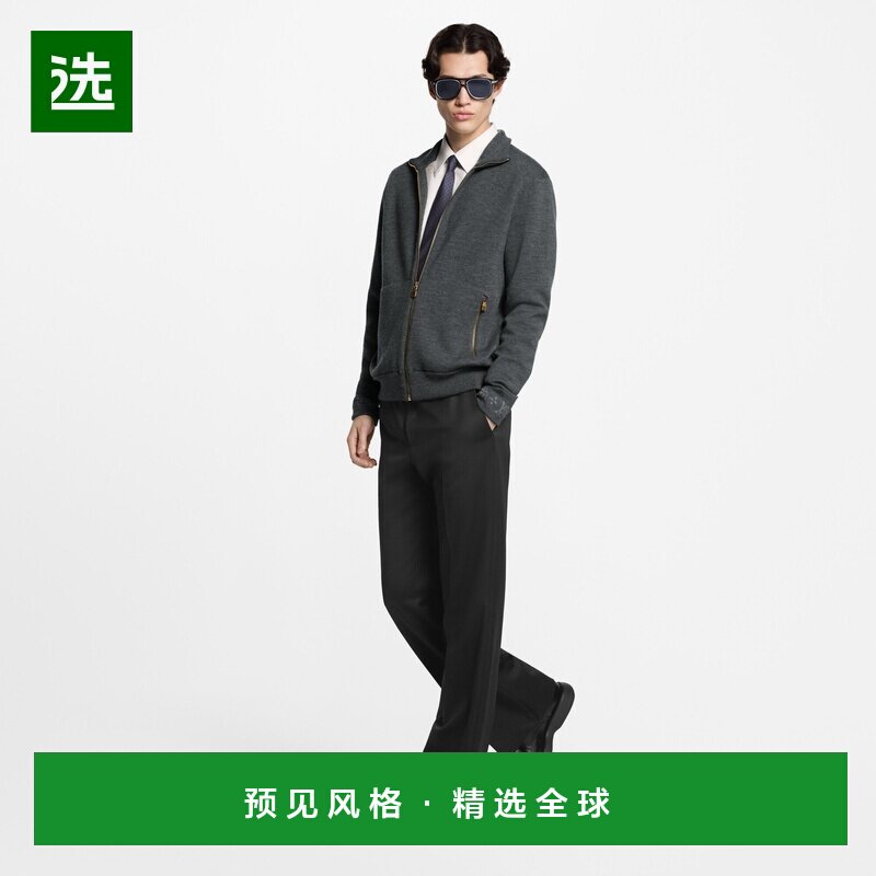 1h可退 欧洲直邮LV路易威登 Bastille系列男士黑色小牛皮系带皮鞋