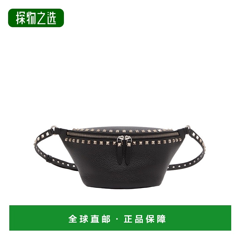 香港直邮Valentino Rockstud 皮革腰包 YB0D07KDB