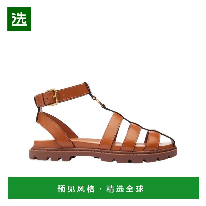 香港直邮Coach 雕塑C鱼夫凉鞋 CAR69蔻驰