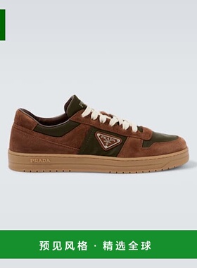 1h可退 香港直邮Prada 普拉达 男士 Re-Nylon 山羊皮边运动鞋男鞋