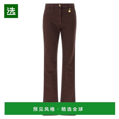 1h可退 香港直邮Elisabetta Franchi 女士 padlock 珠宝牛仔裤 PJ