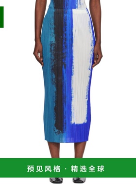 1h可退 香港直邮Pleats Please Issey Miyake 女士 蓝色 Jump 半