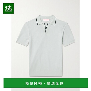 1h可退 香港直邮Orlebar Brown 男士 Horton 棉质凸纹布Polo衫 28