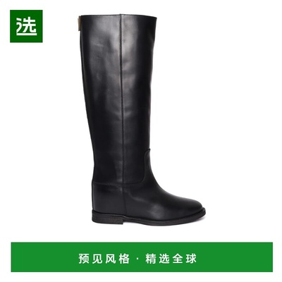 香港直邮Via Roma 15 女士靴子 4446NERO240166 AW2025 黑色