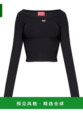 1h可退 香港直邮Diesel 迪赛 女士 T Ballet D 罗纹长袖T恤 A0510
