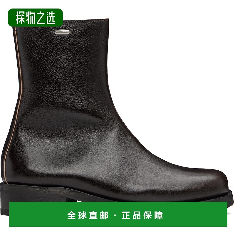 1h可退 香港直邮Our Legacy 男士 棕色 Camion 踝靴 A4247CDA男靴
