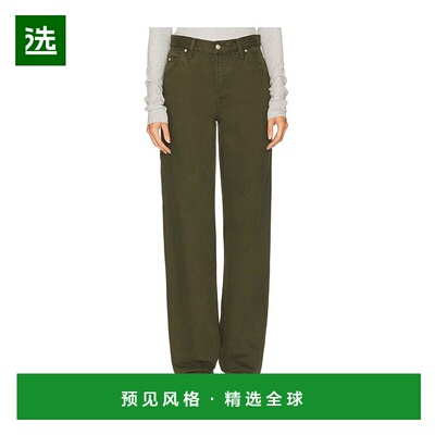1h可退 香港直邮GRLFRND 女士 Bella 低腰男友风牛仔长裤 GFJ1002