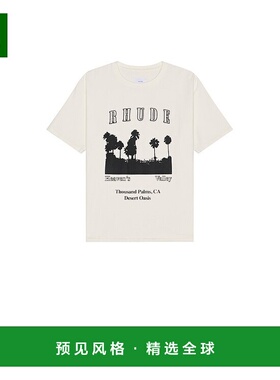 1h可退 香港直邮Rhude 男士 Thousand Palms T恤 RHFW25TT02012