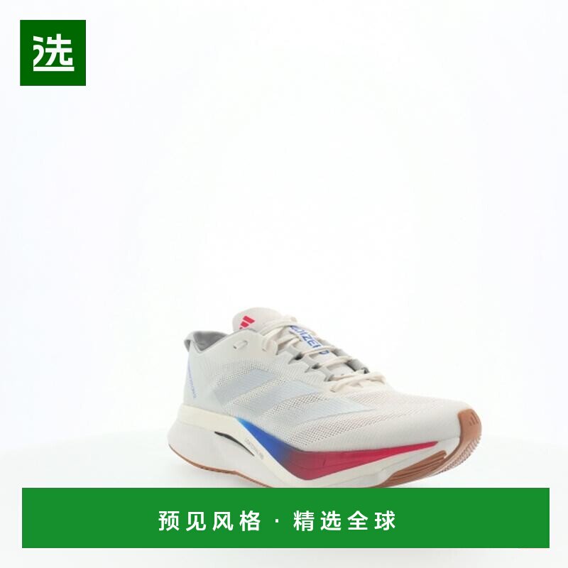 欧洲直邮Adidas阿迪达斯 ADIZERO 女士白色网布户外鞋运动鞋