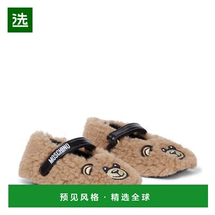 婴儿 莫斯奇诺 Teddy 芭蕾舞鞋 003 1h可退 童鞋 香港直邮Moschino