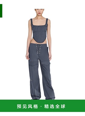 香港直邮Dion Lee 女士衬衫 A3585PS24ASPHALT SS2024 灰色