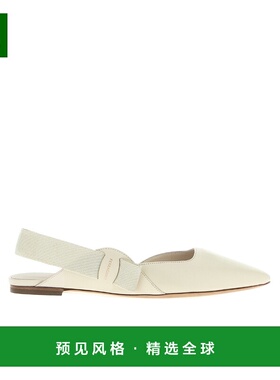 香港直邮Salvatore Ferragamo 徽标芭蕾舞鞋 0763421MASCARPONE