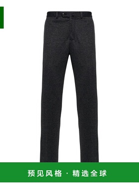 香港直邮Emporio Armani 腰带环休闲裤直筒裤 EM000464TE11001