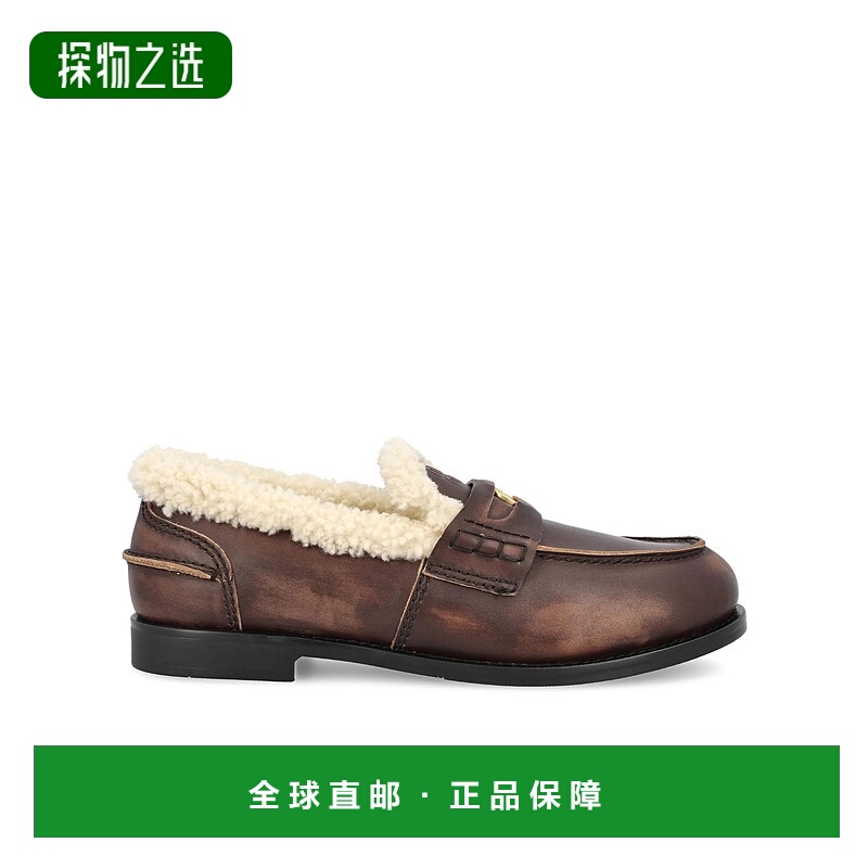 香港直邮Miu Miu Penny乐福鞋 5D530E3LNC缪缪