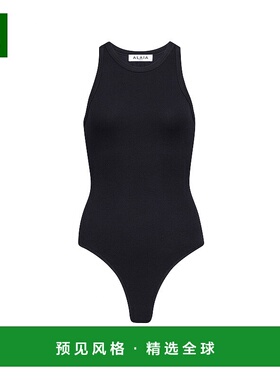 1h可退 香港直邮AlaÏa 女士 ALAΪA 挂脖连体衣 9B0382J085B性感