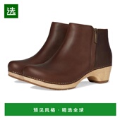 美国直邮 靴 Dansko 1h可退 Lizanne 女士时装 真皮短靴 舒适优