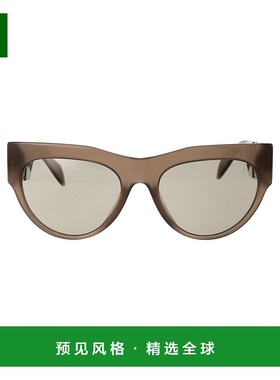 1h可退 香港直邮Versace 范思哲 女士 乳白色棕色醋纤太阳眼镜 0V