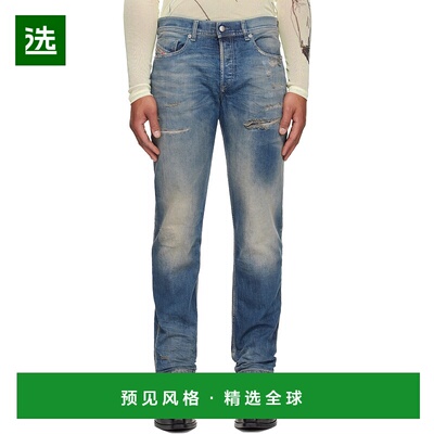 1h可退 香港直邮Diesel 迪赛 男士 蓝色 2023 D-Finitive 牛仔裤
