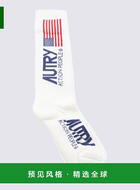 香港直邮AUTRY 男士袜子 SOIU45WB AW2023 蓝色 Socks with iconi