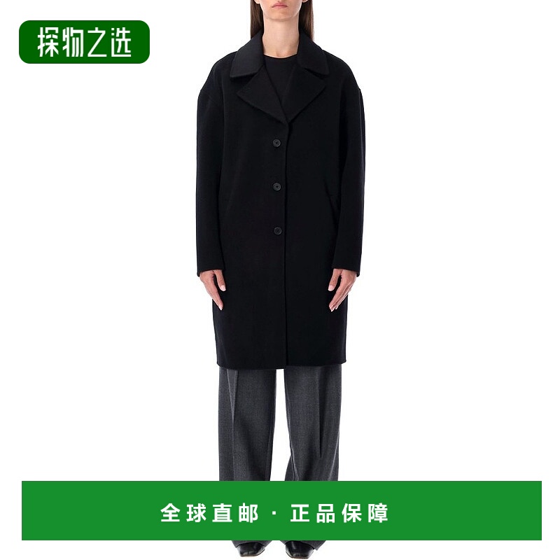 香港直邮ANINE BING 女士 Portia 直筒下擺大衣 A0111294