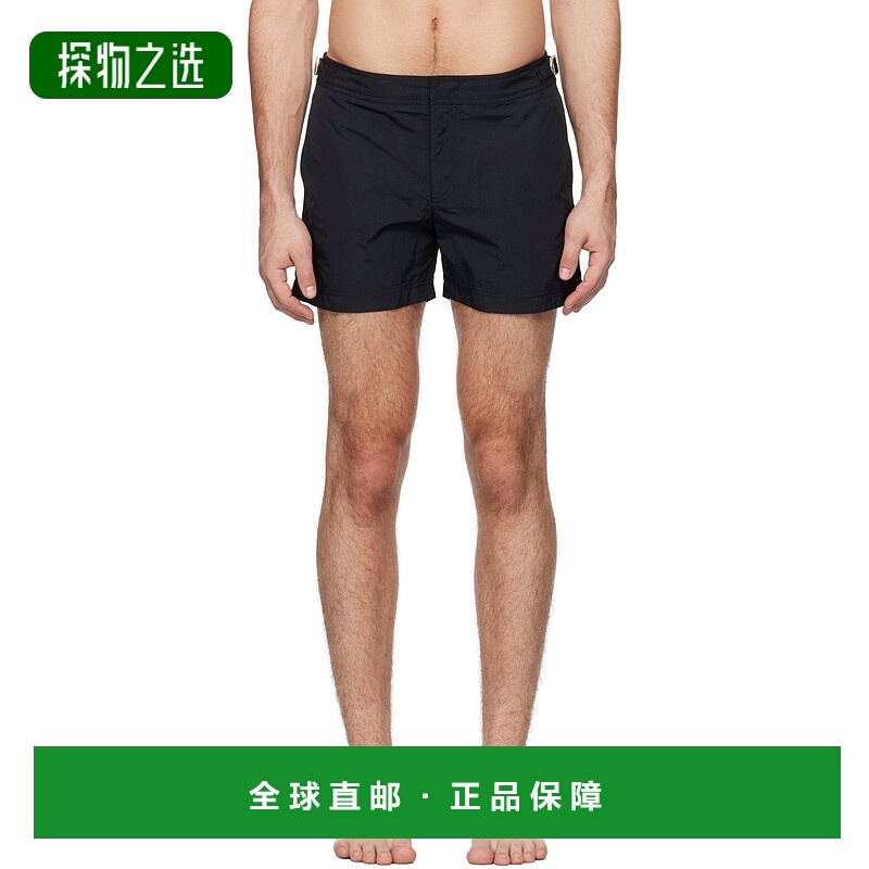 香港直邮Orlebar Brown 男士 黑色 Setter 泳裤 250100