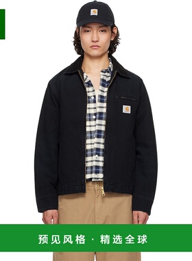 1h可退 香港直邮CARHARTT WIP 男士 黑色 Detroit 夹克 I034819