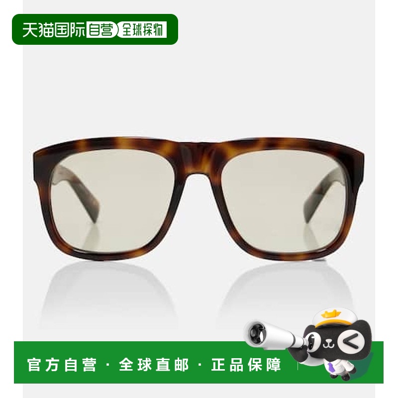 1h可退 香港直邮Saint Laurent 圣罗兰 女士 SL 558 方框太阳眼镜