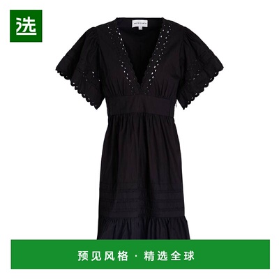 1h可退 香港直邮ANTIK BATIK 女士 短款连衣裙 black黑色 舒适时