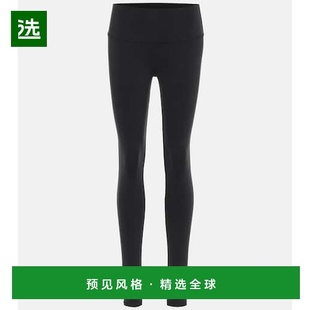 1h可退 香港直邮alo 女士 Airbrush 高腰打底裤 003772 black黑色