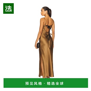 1h可退 香港直邮THE GARMENT 女士 Catania 橄榄绿连衣裙 21459