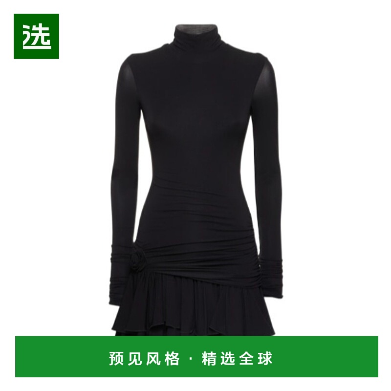 香港直邮Blumarine 平纹针织高领连衣裙 78I-P0D013