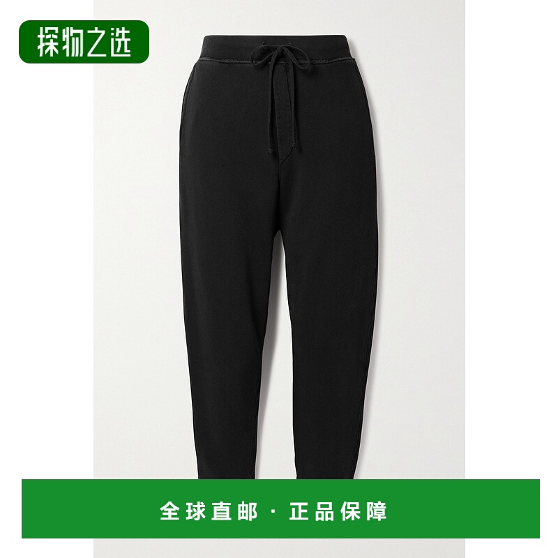 香港直邮NILI LOTAN 女士 Nolan 短款棉针织长运动裤 10199K31WBK